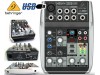 Behringer Xenyx Q502 USB 4 Channel Mixer